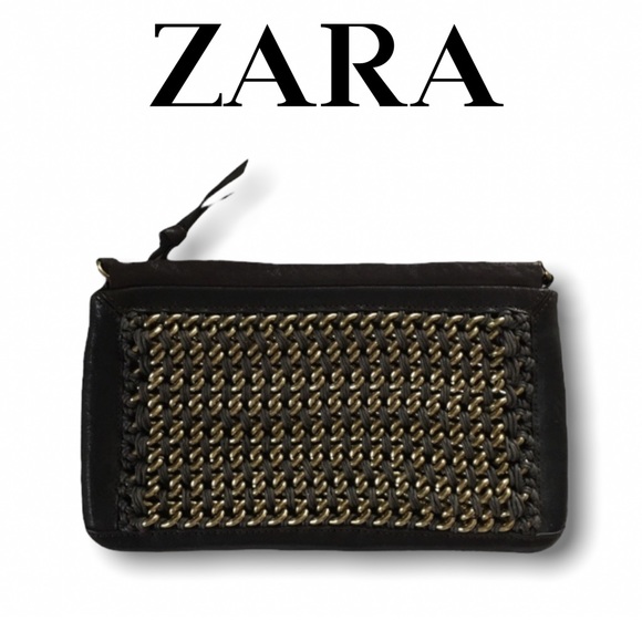 Zara Handbags - Zara Chain Clutch